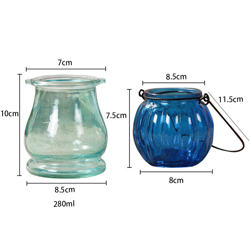 Individual Pumpkin Hanging Basket Decorative Flower Vase