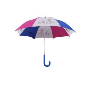 Wholesale Funny Mini Straight Kids Little Girl See Through Umbrella Portable Outdoor Safty Print from china suppliers