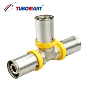 Wholesale Durable Plumbing Push To Connect Tube Fittings Nickel Plated Brass Press Fittings from china suppliers