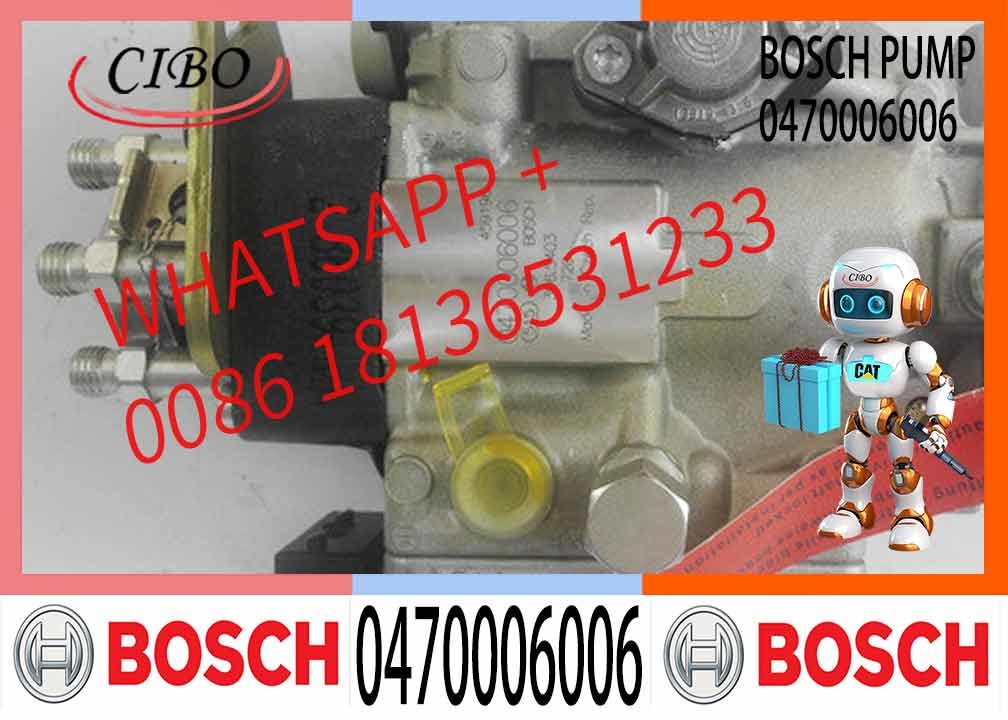 QSB5.9 Diesel Engine VE6/12M1250R1 Fuel Pump 0470006006 3965403