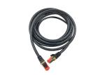 SFTP CAT6A RJ45 50u Copper Lan Cable 0.565mm Cu Material 5m Network Jumpe 1000N