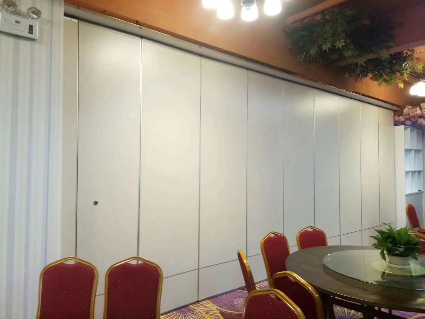 Removable Folding Sliding Door Partitions Sound Proof Acoustic Partition Walls For Office