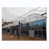 Buy cheap Hot Dip Galvanized Steel Tube Frame Multi Span Agricultural Greenhouse from wholesalers