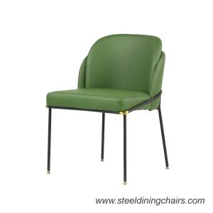 Wholesale Black Matte Legs 83cm 53cm Steel Frame Dining Chairs For Kitchen Room from china suppliers