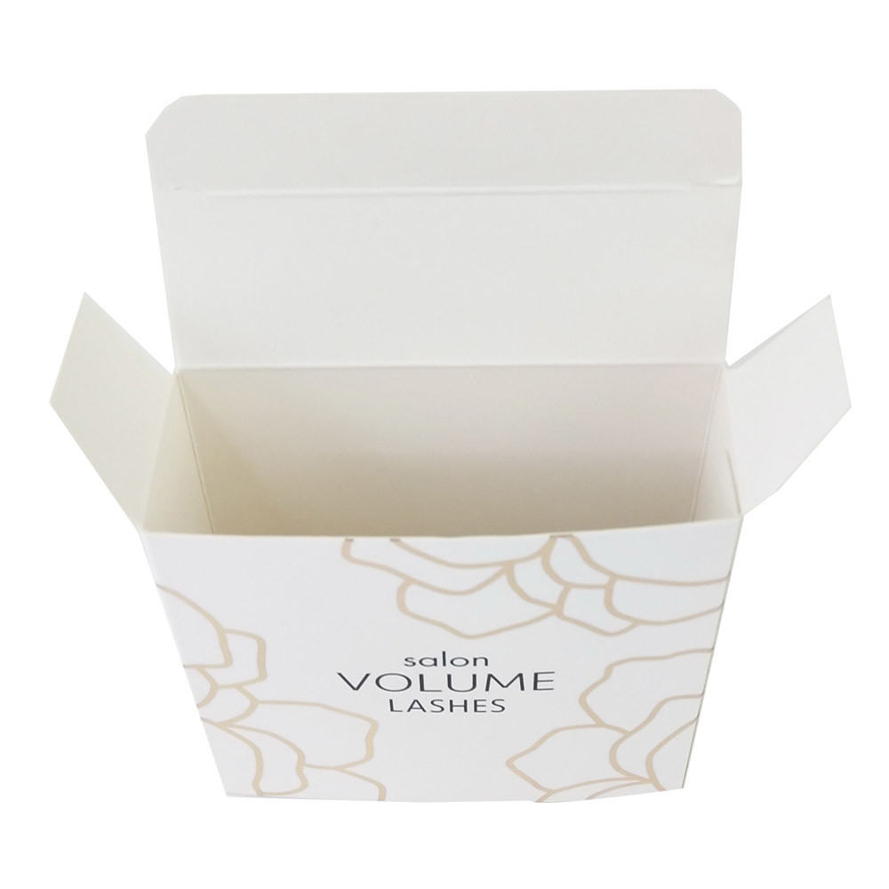 Small Makeup Brush Paper Eyelash Box With Custom Design And Logo Wholesale