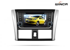 China 3G / WIFI Dongle GPS Navigation Double Din Toyota Yaris Dvd Player on sale