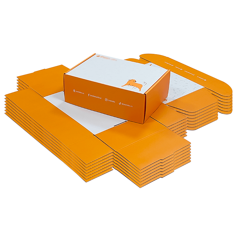 CMYK Color Offest Printing E Commerce Packaging Box Custom Logo And Size
