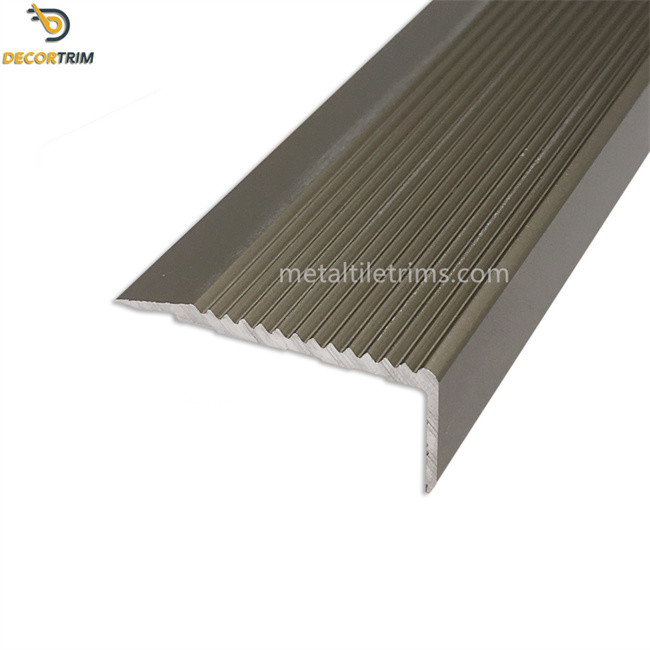 Plastic Tile Corner Trim 10mm Tile Trim Chrome Step Tile Edge Trim 6063-T5 Aluminum
