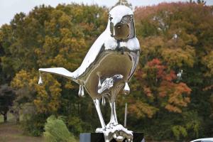 Wholesale Large Metal Stainless Steel Animal Sculptures Outdoor Decoration Mirror Polish from china suppliers