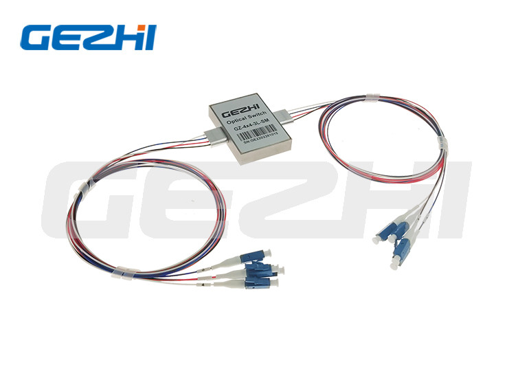 4x4 Min Fiber Ethernet Switch Single Mode Fiber Optical Isolator 3V