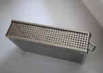 48x25x6cm Medical Basket Wire Mesh Baskets 1mm Thickness 5mm Hole Diameter