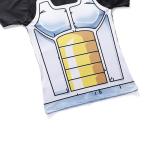 Soft T Shirt For Teenager Boy Anime Clothing Super Saiyan Vegeta Fashion Summer