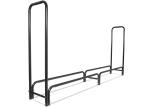 Professional Black Steel Fence Firewood Log Holder For Inside Fireplace