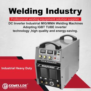 Wholesale 220V/200A, IGBT Tube Technology, DC Inverter Portable MIG Welding Machine MIG250GF from china suppliers