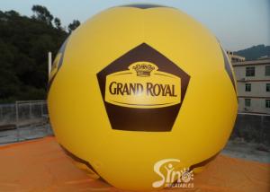 Wholesale Soccer Shape Giant Advertising Inflatable Helium Balloon With Full Printing from china suppliers