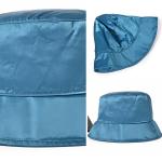 Fabric Reversible Outdoor Fishing Bucket Hat 6cm Long Brim UPF50+ Hiking Caps
