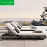 Teak Wood Sunlounger Sun Lounger for Hotel Restaurant Banquet Home Coffee
