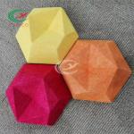 Soundproof 3D Polyester Fiber Acoustic Panel Multipurpose 48 Colors