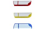 USB Factory supply Show Life Brand 8G 2.0 yellow color metal USB with customized