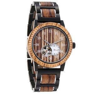 Wholesale Digital Ebony Wood Watch With Light Chronograph Date Bamboo Wood Watch from china suppliers