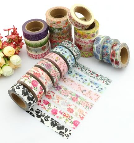 Free Samples Printed Decorative Set Washi Tape,Vintage style free sample box waterproof custom printed washi tape BAGEAS