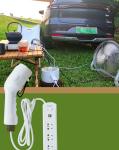 Outdoor Camping Barbecue Portable EV Charger Gun V2l European Standard With