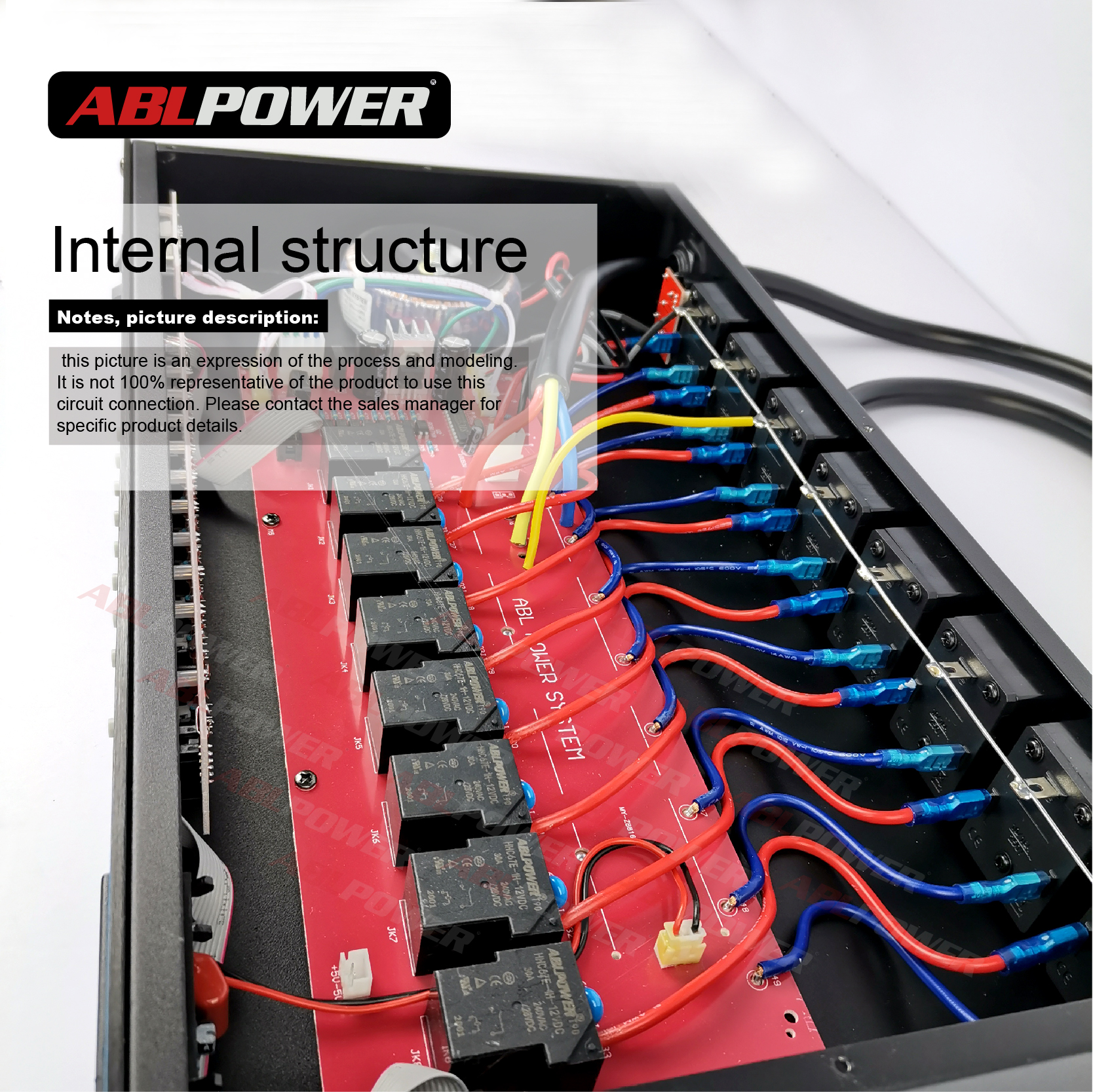 8 Channels 8 Way Socket Relay 30A Power Supply Sequencer