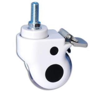 Wholesale 06-Medical caster Transparent PU cart wheels from china suppliers