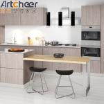Modulate Open Shelf Plywood Door Material Kitchen Cabinet Furniture for Hotels