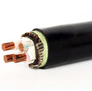 Wholesale 4 Core Armoured XLPE Copper Cable , 16mm PVC Low Voltage Armored Cable from china suppliers