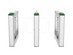 CE Approved Security Glass Swing Turnstile High Speed Gate Turnstile