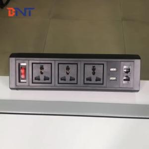 Wholesale aluminum alloy movable electrical power track socket outlets from china suppliers