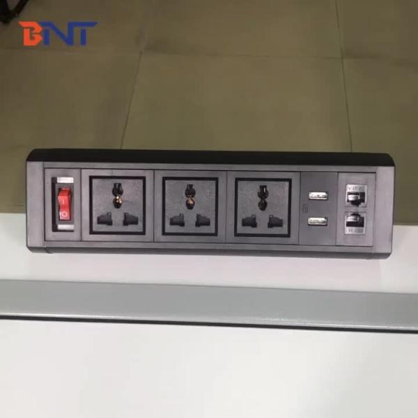 available replace different modules supply bracket clamp on desk socket