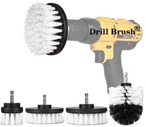 Wholesale PP 4Pcs Scrub Brush Drill Attachment Kit For Cleaning from china suppliers