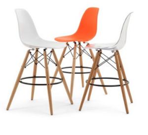 Wholesale ABS plastic cafe bar chair furniture from china suppliers