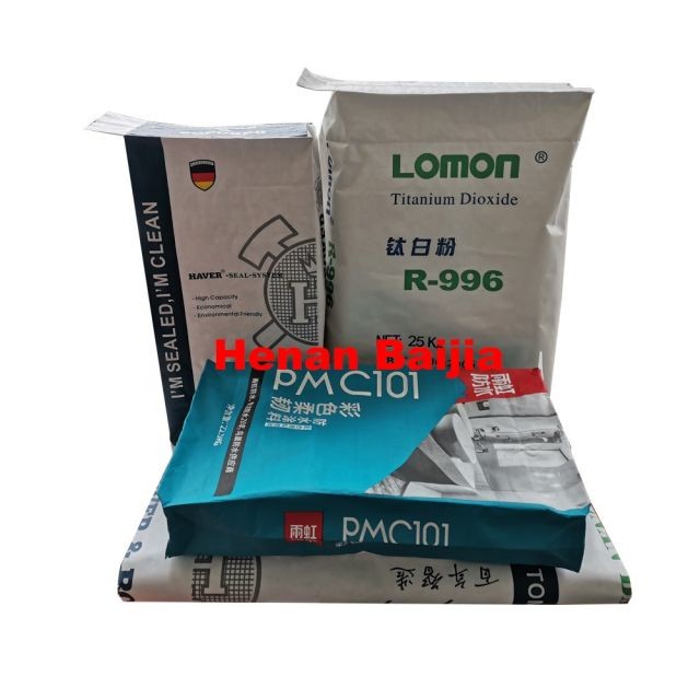 GMP Workshop Multiwall Kraft Paper Bags Customized Printing And Size