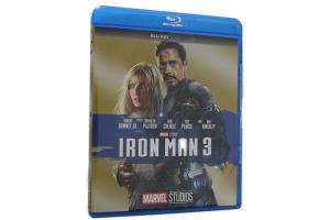 Wholesale Iron Man 3 Blu-ray Movie DVD Action Adventure Sci-fi Drama Series Movie Blu-ray DVD For Kids Family from china suppliers