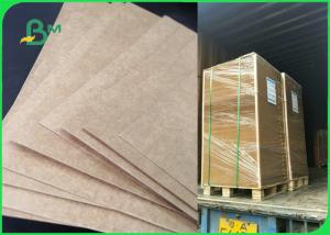 Wholesale Carta Kraft Paper For Fast Food Wrapping 300gsm 350gsm Good Strength from china suppliers