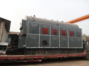 Wholesale Commercial Durable Wood Steam Boiler Fire / Water Tube High Thermal Efficiency from china suppliers
