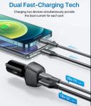 Fast Charging USB Car Charger Aluminum Alloy PD 18W Type C Car Fast Charger