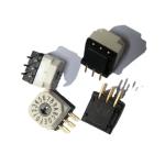 Waterproof Mini Rotary Limit Switch 0.5a 125vac Metal 1 Pole 12vdc For Position