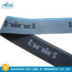 Polyester / nylon spandex Colored Garment Woven Tape With Logo