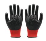 Waterproof Nitrile Palm Coated Gloves Nitrile Dipped Gloves Size 8 - Size 11