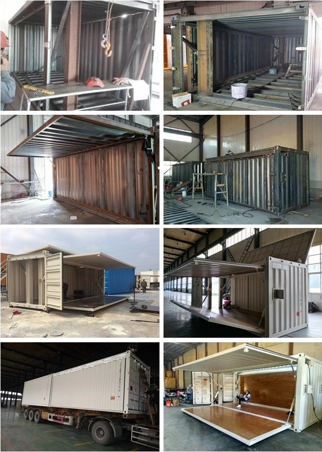 Tailor-made Solar Power Casas Prefabricadas Prefab Houses 20ft 40ft Shipping Container Homes