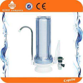 UV Water Purifier System Household Water Filter 2 Stage Food Grade Plastic