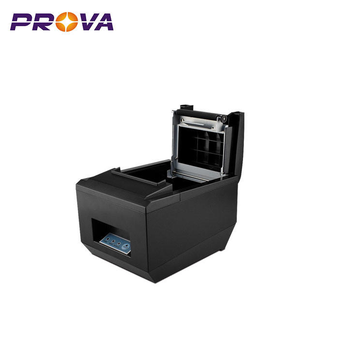Portable Wifi 80mm Thermal Printer Easy Paper Roll Installation With Low Consumption