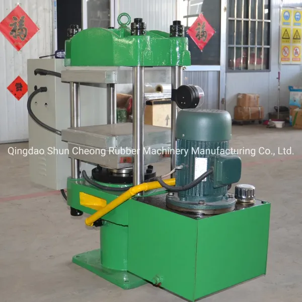 Automatic Laboratory Plate Rubber Mat Vulcanizing Press