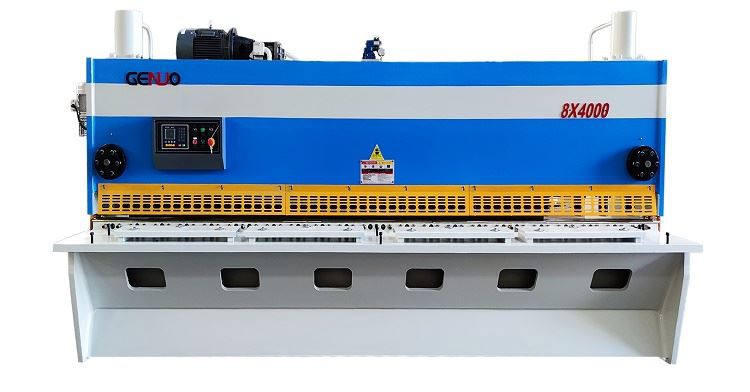 Hydraulic Preloading Guillotine Shearing Machine High Precision