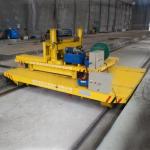 Production Line Busbar Powered Transfer Cart Customized Running Distance