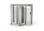 Indoor SS304 4 Sections 90 Degree Full Height Turnstile